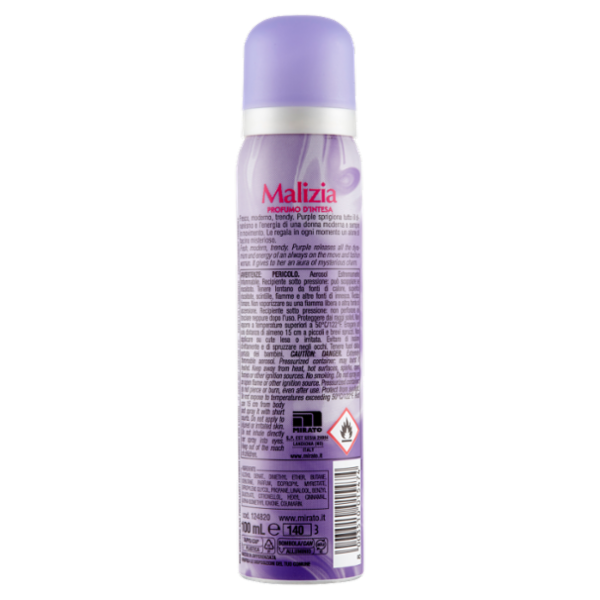 Malizia Purple Seduction Parfum Deodorant 100 mL