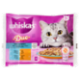 Whiskas Duo Cibo Umido Gatto Mari & Monti in Gelatina Merluzzo & Pollo, Salmone & Tacchino 4x85g