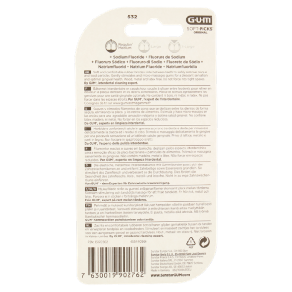 Gum Soft-Picks Original + Fluoro Regular/Medium 80 + 20 pz