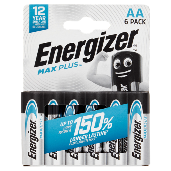 Energizer Max Plus AA Alkaline 6 pz