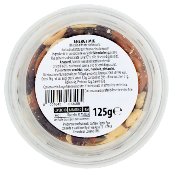 Mister Nut Wellness Energy Mix 125 g