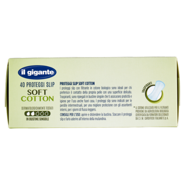 IL GIGANTE Proteggi Slip Soft Cotton 40 pz