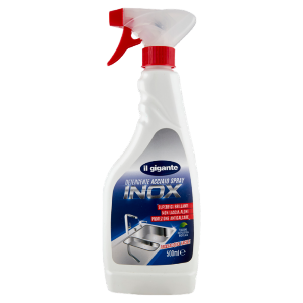 IL GIGANTE Detergente Acciaio Spray Inox 500 ml