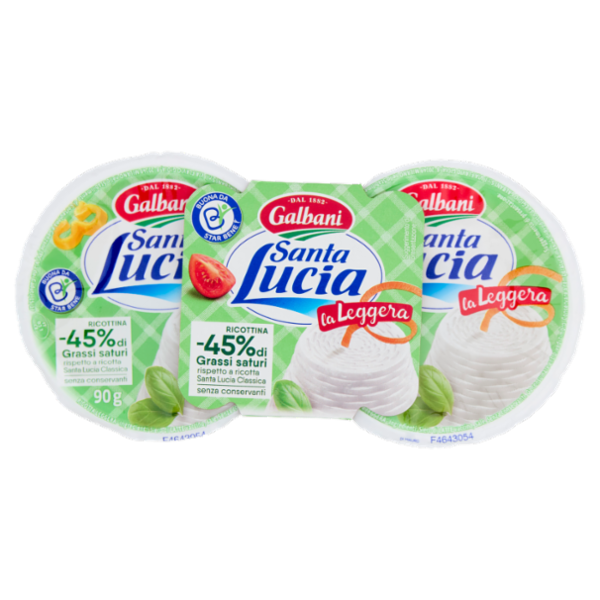 Galbani Santa Lucia Ricottina la Leggera 2 x 90 g