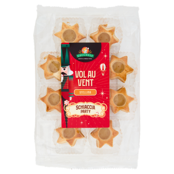 Gecchele Schiaccia Party Vol au Vent Stellina 52 g