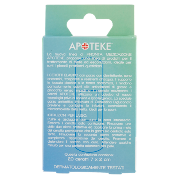 Apoteke Pronta Medicazione Cerotti Elastici Misura M 20 pz