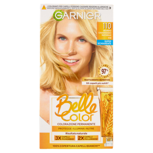Garnier Belle Color Colorazione Permanente 110 Biondo Chiarissimo Naturale