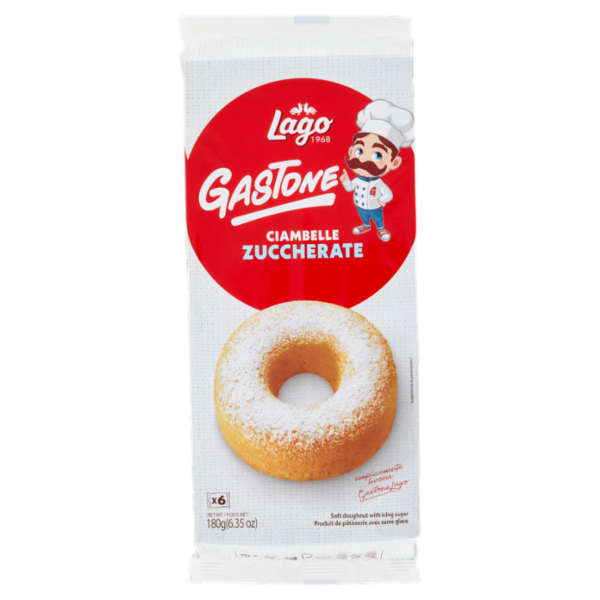 Lago Gastone Ciambelle Zuccherate 6 x 30 g