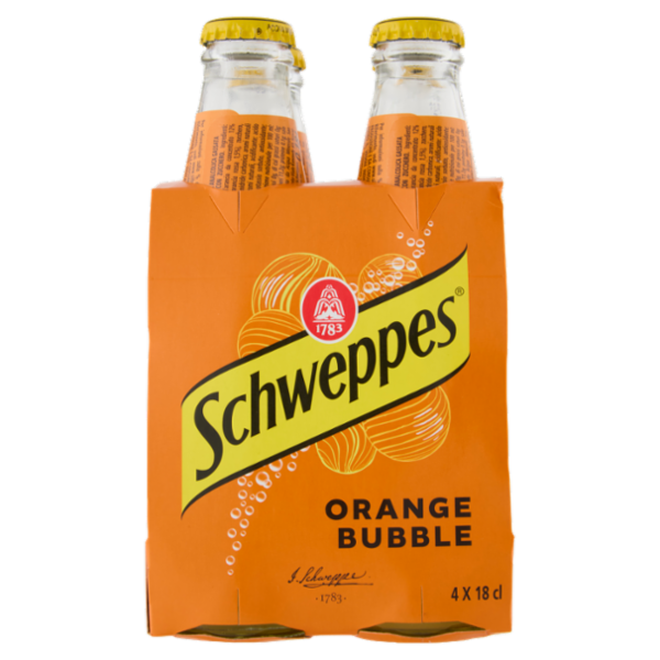 Schweppes Gusto Arancia OW 4 x 0,18 L