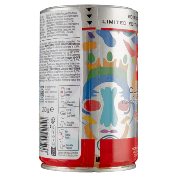 illy Art Collection Classico Caffè Tostato Macinato per Espresso 250 g