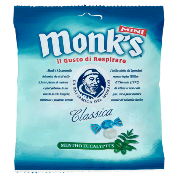 Monk's Mini Classica Mentho Eucalyptus 80 g