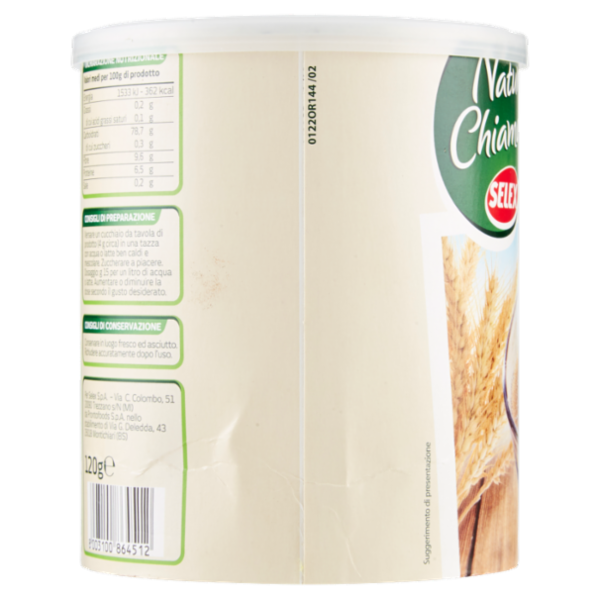 Selex Natura Chiama Orzo Solubile Biologico 120 g