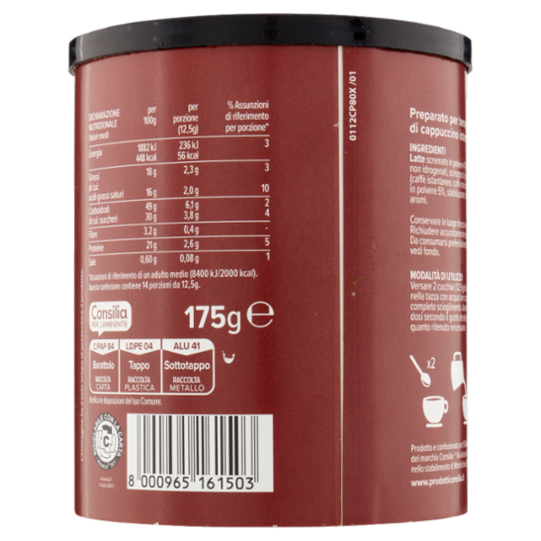 Consilia Preparato per Cappuccino 175 g