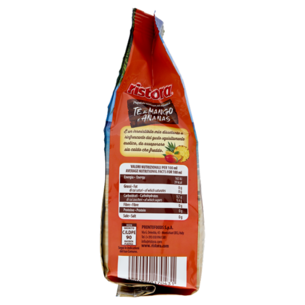 ristora Preparato istantaneo per bevanda di Tè al Mango e Ananas Ristora 750 g