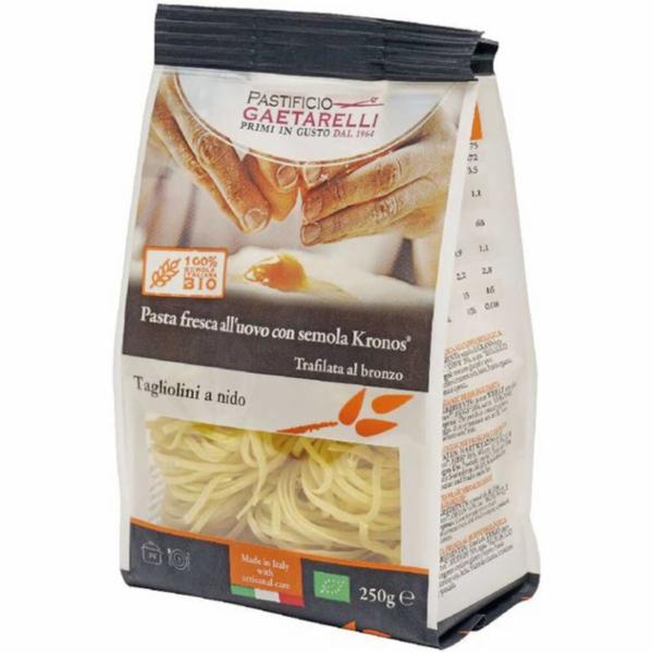 Pastificio Gaetarelli Tagliolini A Nido Pasta Fresca All'Uovo 250g