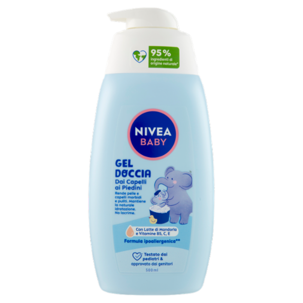 Nivea Baby Gel Doccia dai Capelli ai Piedini 500 ml