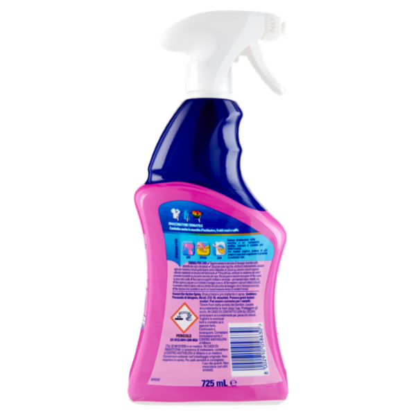 Vanish Oxi Action Multi Smacchiatore Spray Pre-Trattante Senza Candeggina 725 ml