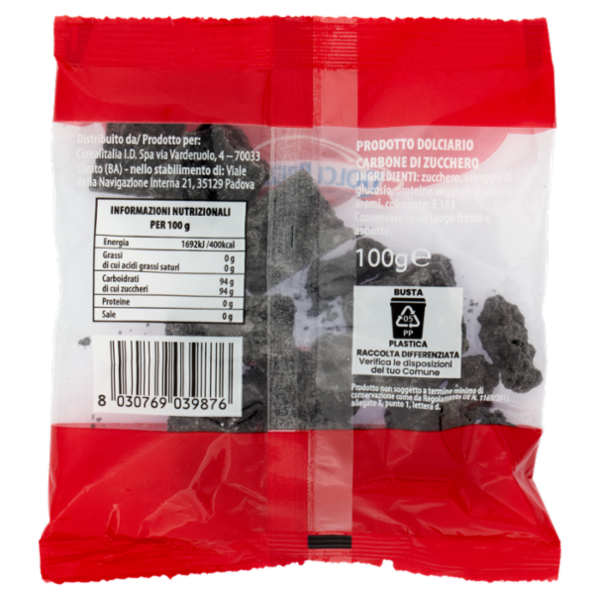 Dolci Preziosi Carbone Dolce 100 g