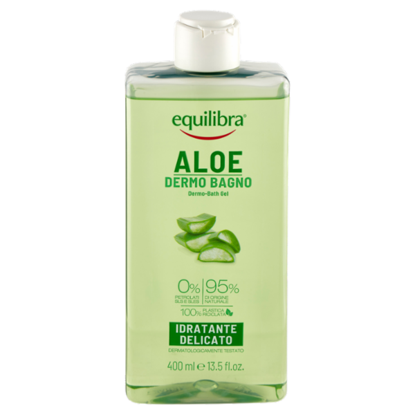 equilibra Aloe Dermo Bagno Idratante Delicato 400 ml