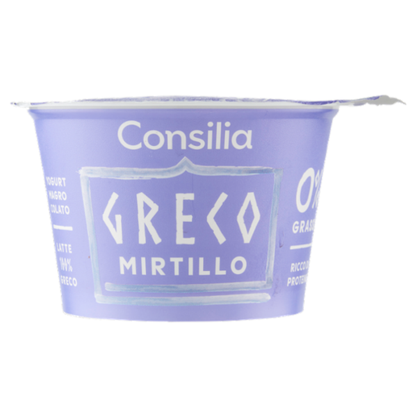 Consilia Yogurt Greco Magro Mirtillo 150 g
