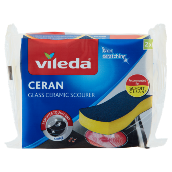Vileda Ceran Glass Ceramic Scourer 2 pz