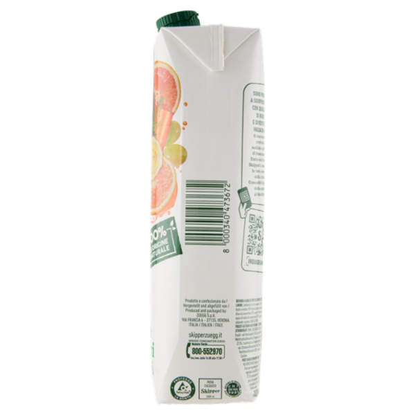 Zuegg Skipper ACE Senza zuccheri aggiunti 1000 ml