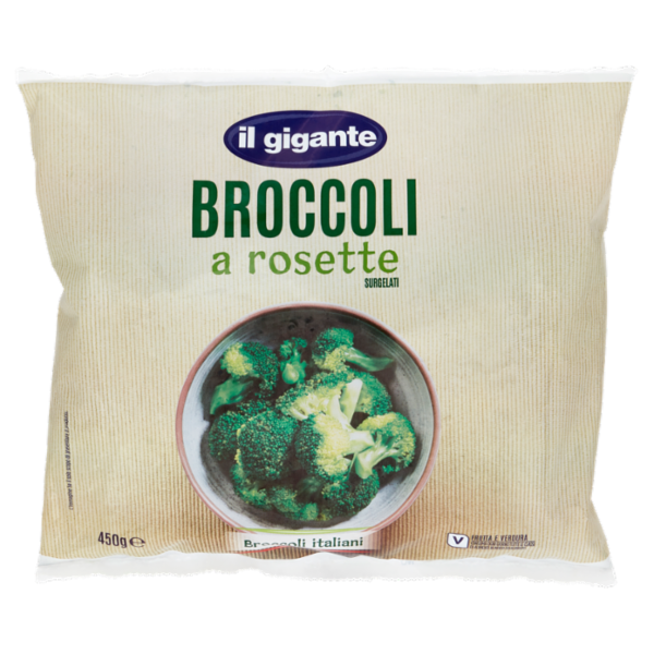 IL GIGANTE Broccoli a rosette Surgelati 450 g