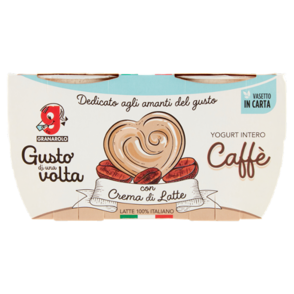 Granarolo Gusto di una volta Yogurt Intero Caffè 2 x 125 g