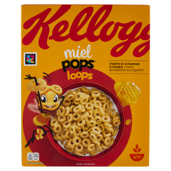 Kellogg's miel pops loops 330 g
