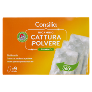 Consilia Panni Cattura Polvere 360° 9 Pezzi
