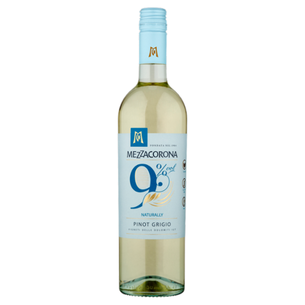 Mezzacorona 9% vol Pinot Grigio Vigneti delle Dolomiti IGT 75 cl