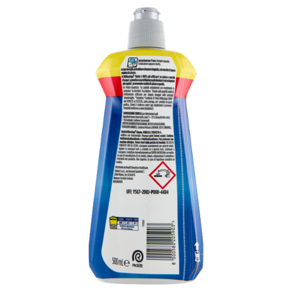 Finish Brillasciuga Lemon brillantante lavastoviglie 500 ml