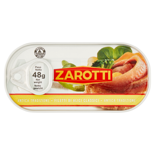 Zarotti Filetti di Alici Classici 48 g