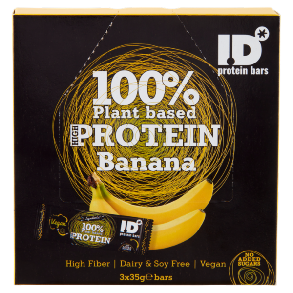 ID 100% Plant based High Protein Banana 3 x 35 g