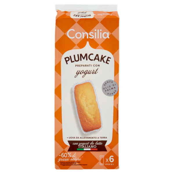 Consilia Plum Cake Preparati con Yogurt 6x33 g