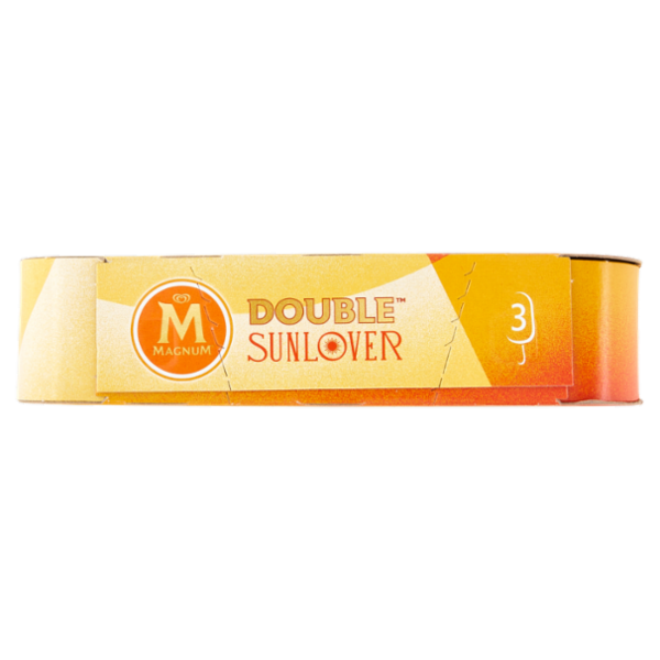 Magnum Double Sunlover White Chocolate, Mango, Coconut 3 x 75 g