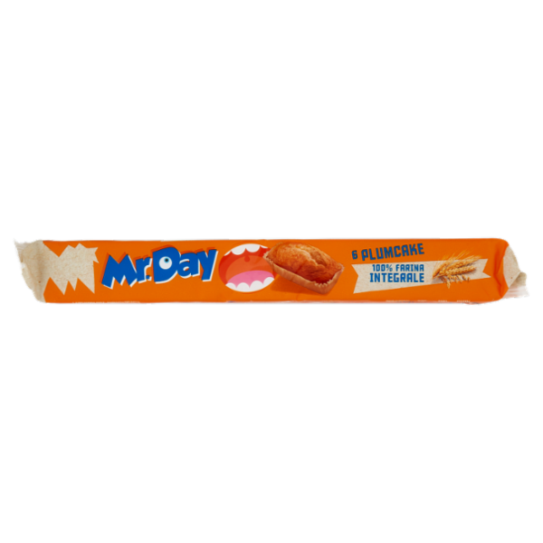Mr.Day 6 Plumcake 100% Farina Integrale 6 x 31,7 g