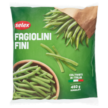 Selex Fagiolini Fini Surgelati 450 g