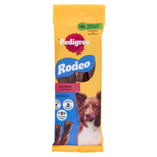 Pedigree Rodeo Ropper Manzo 4 Pezzi 70 g