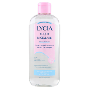 Lycia Acqua Micellare Struccante Idratante Senza Risciacquo 400 Ml