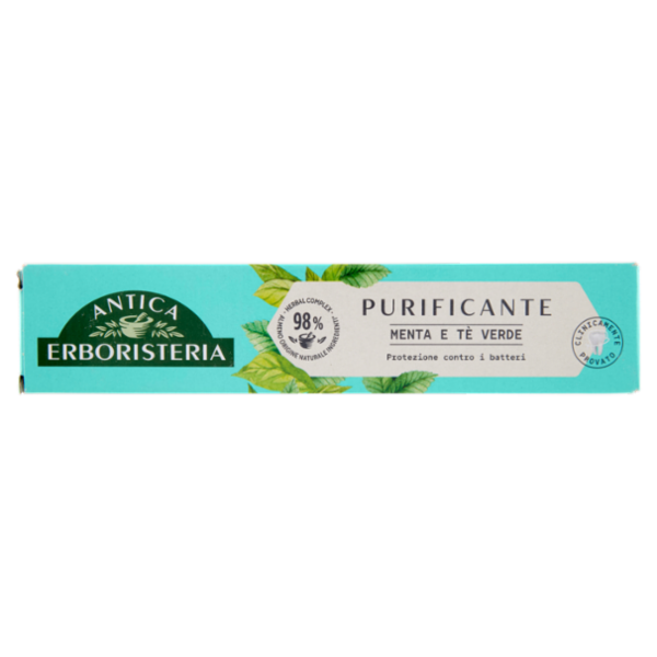 Antica Erboristeria Dentifricio Purificante Menta e Tè Verde 75 ml