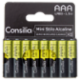 Consilia Pile Alcaline Mini Stilo AAA 1,5 V 8 pezzi