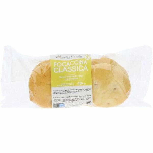Il Vecchio Fornaio Focaccina Morbida Olio 4 Pezzi 160g
