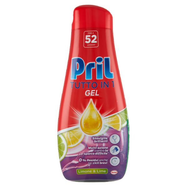 PRIL Tutto in 1 Gel Limone 936ml