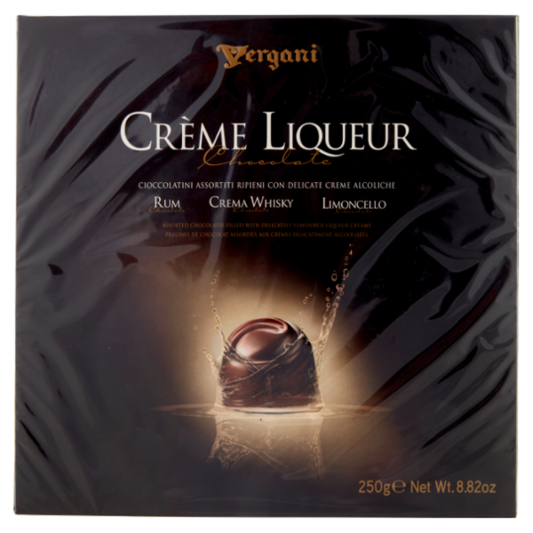 Vergani Crème Liqueur Chocolate 250 g