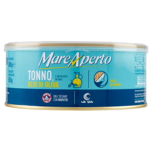 Mare Aperto Tonno Olio di Oliva 800 g