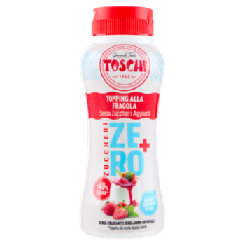 Toschi Zero+ Topping Alla Fragola Senza Zuccheri Aggiunti 200 g