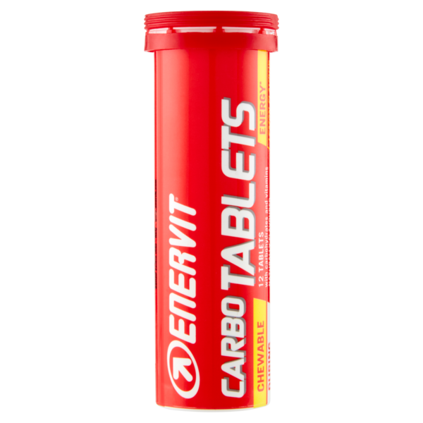 Enervit Carbo Tablets Lemon Flavour 12 x 4 g
