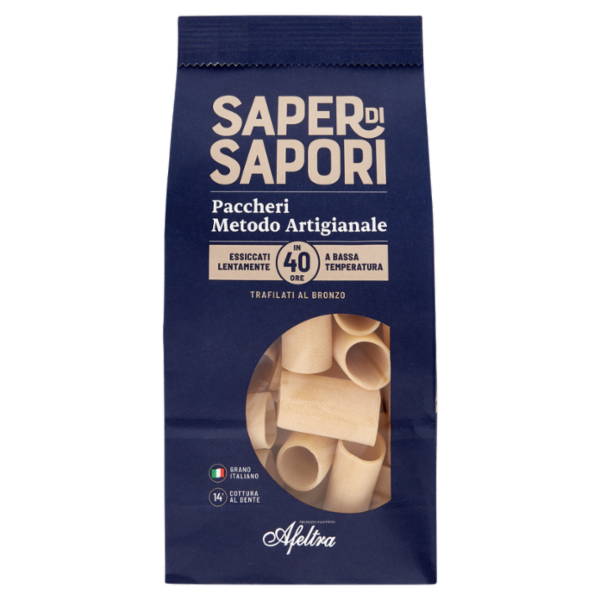 Selex Saper di Sapori Pasta di Semola Paccheri Lisci 500 g