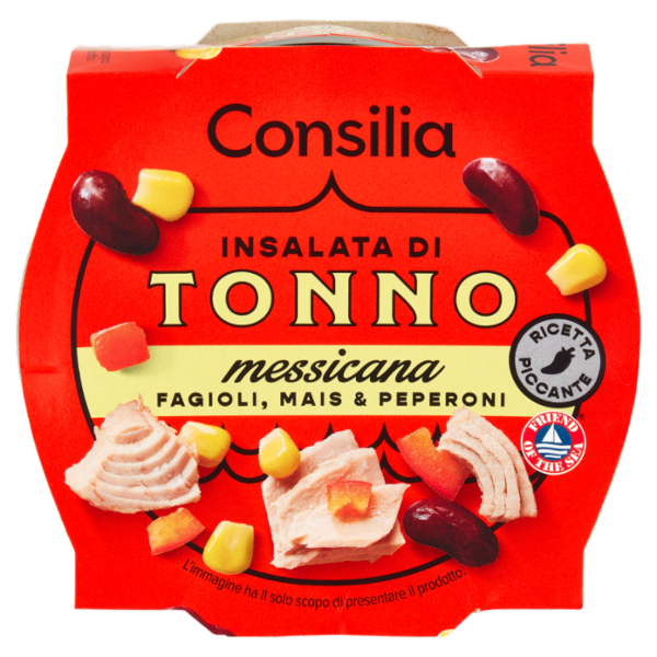 Consilia Insalata di Tonno alla Messicana 160 g